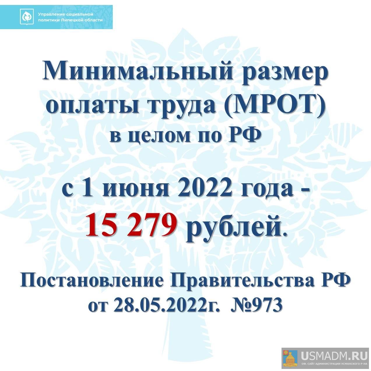Государство повысило МРОТ
